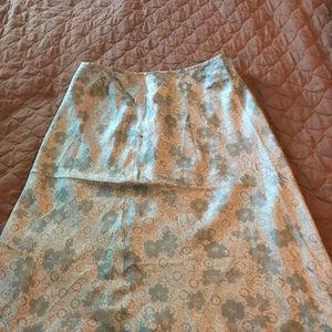 Silk skirt